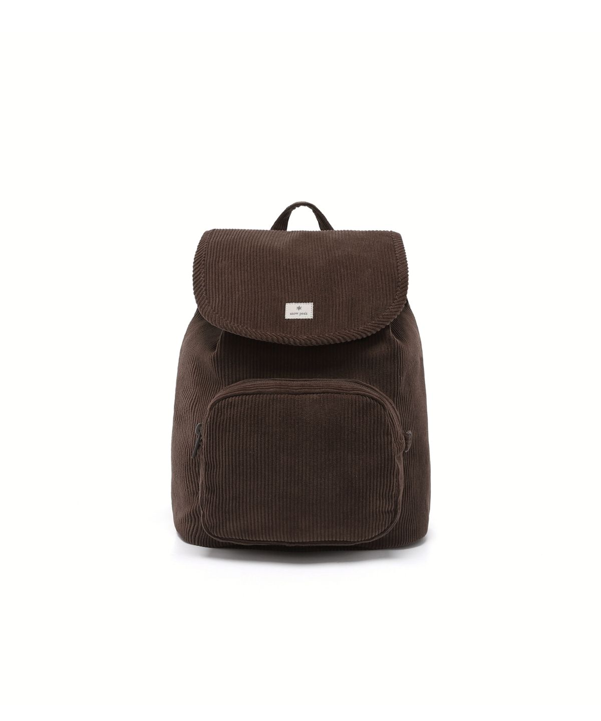 스노우피크 어패럴(SNOWPEAK APPAREL) 코듀로이 백팩 11L (S26FWFBP66) Choco Brown