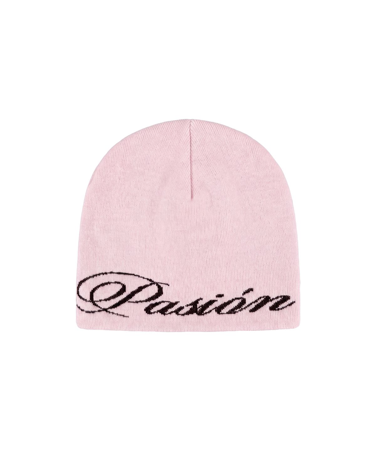 파시온(PASION) 듀얼 팝 스트라이프 비니_핑크 Dual Pop Stripe Beanie_Pink