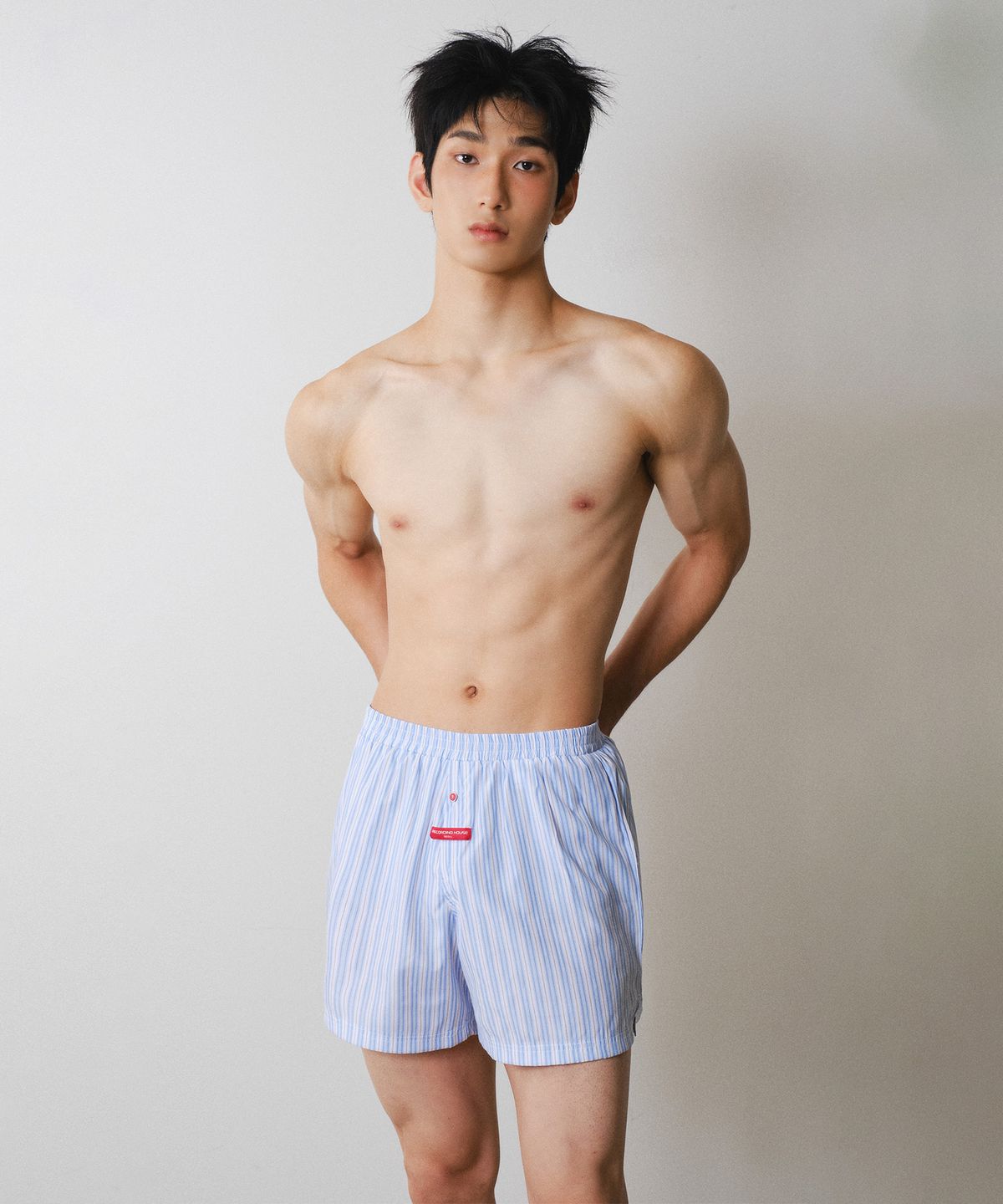레코딩하우스(RECORDINGHOUSE) REC STRIPE TRUNK [CANDY STRIPE]