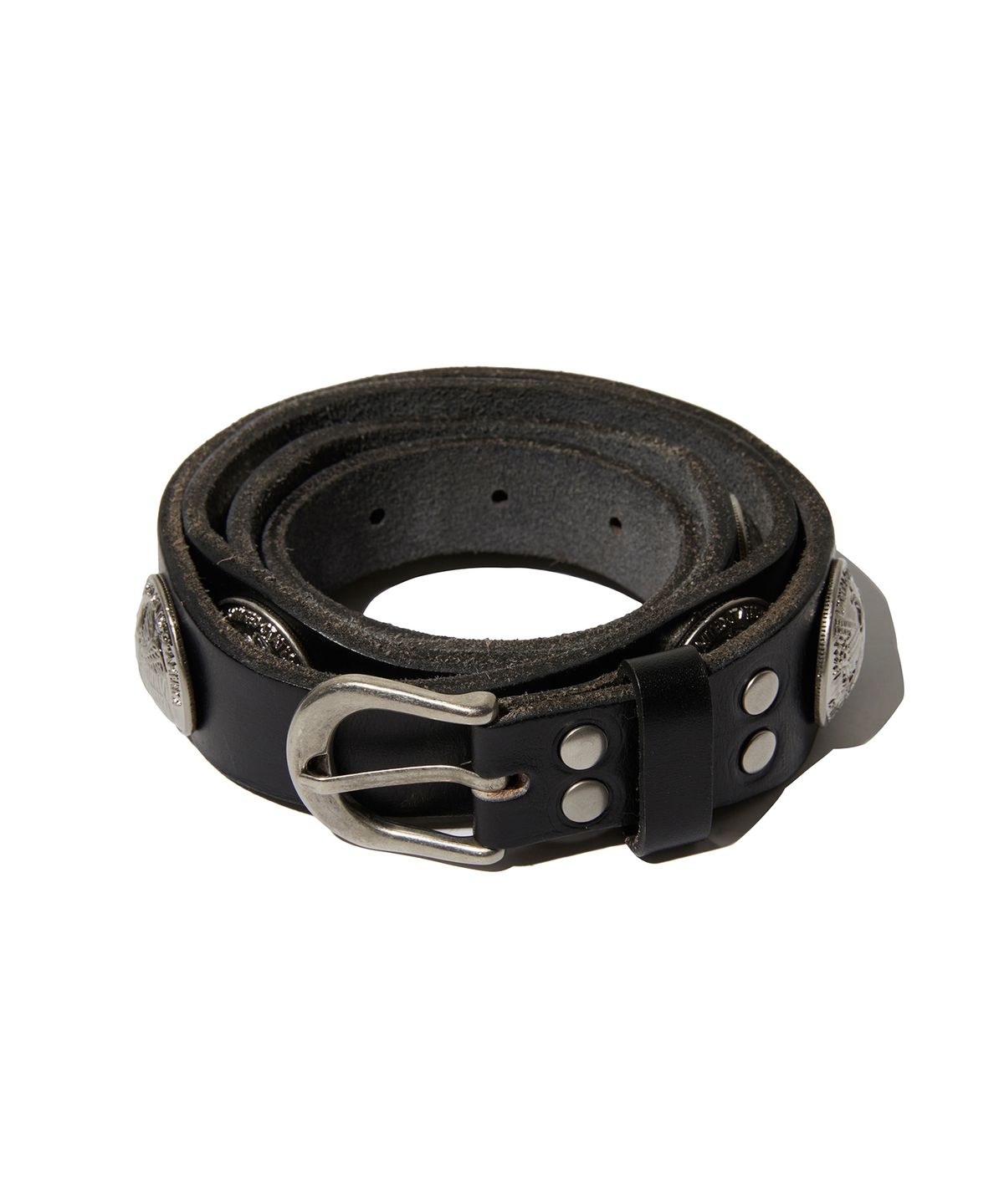 스웨이드(SUADE) CONCHO BELT [BLACK]