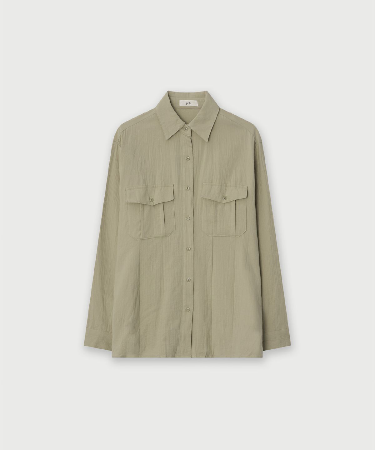 가더(GARDER) Lete Shirt (Khaki Beige)