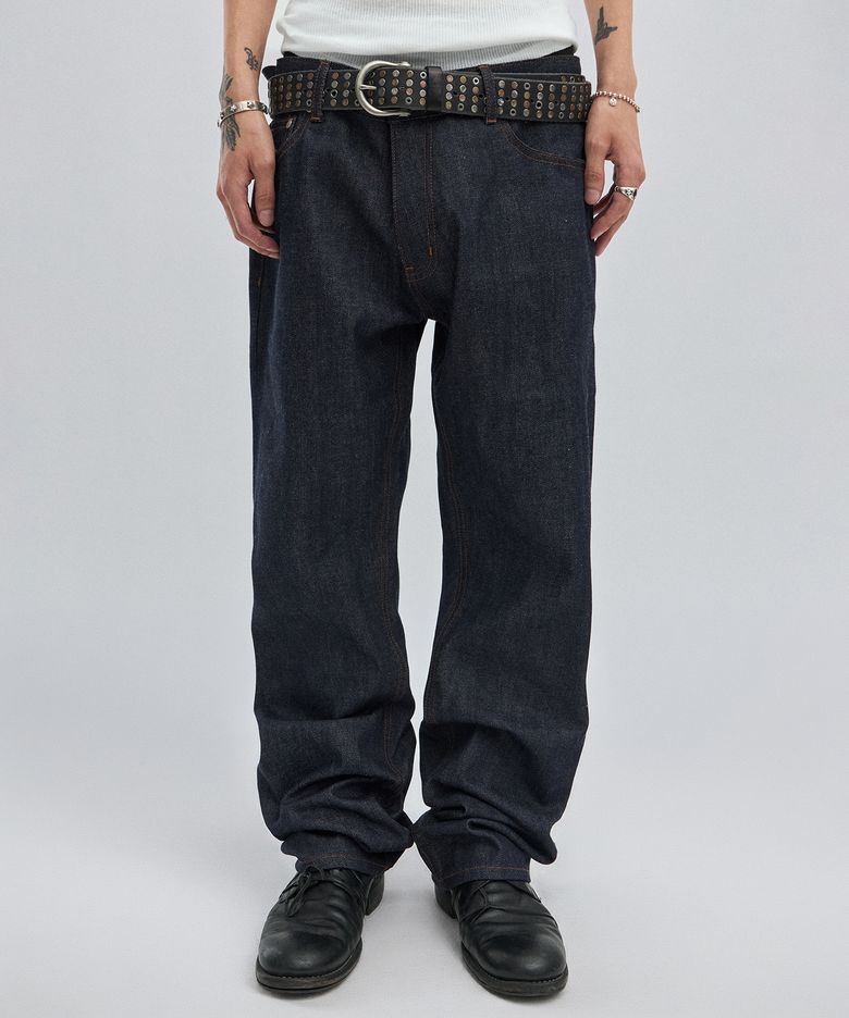 REGULAR SELVEDGE DENIM [RAW INDIGO]