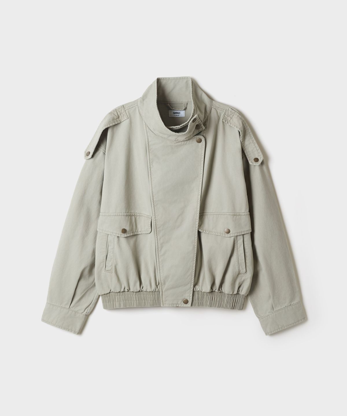 스파오(SPAO) 하이넥 집업_SPJJG49G22