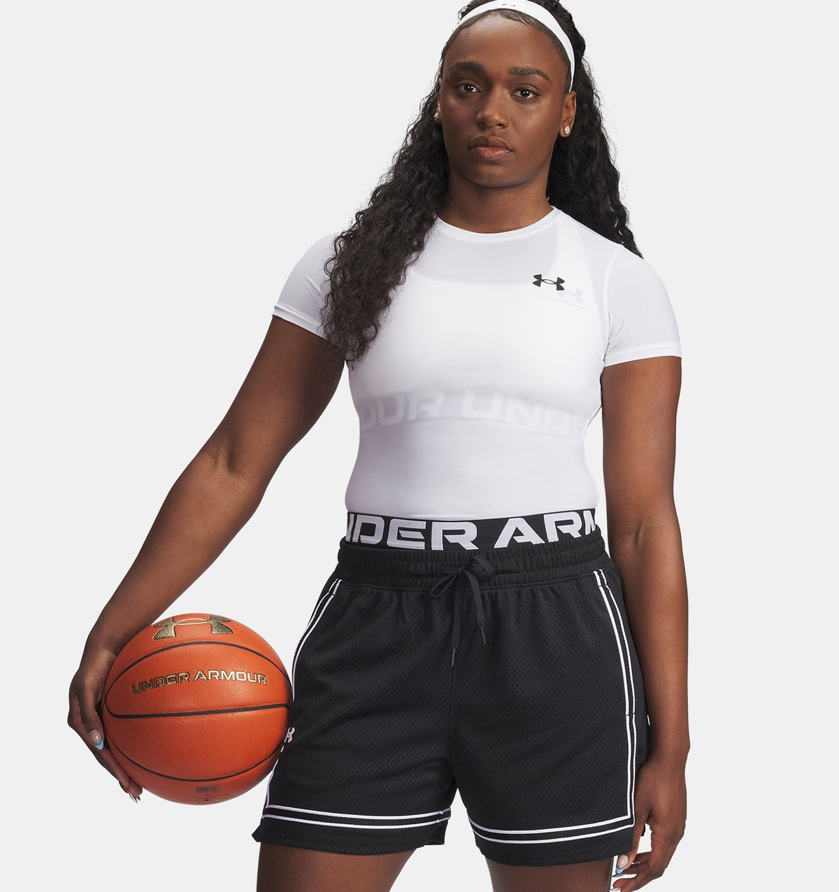 언더아머(UNDERARMOUR) 여성 히트기어 OG 컴프레션 반팔1387562-100