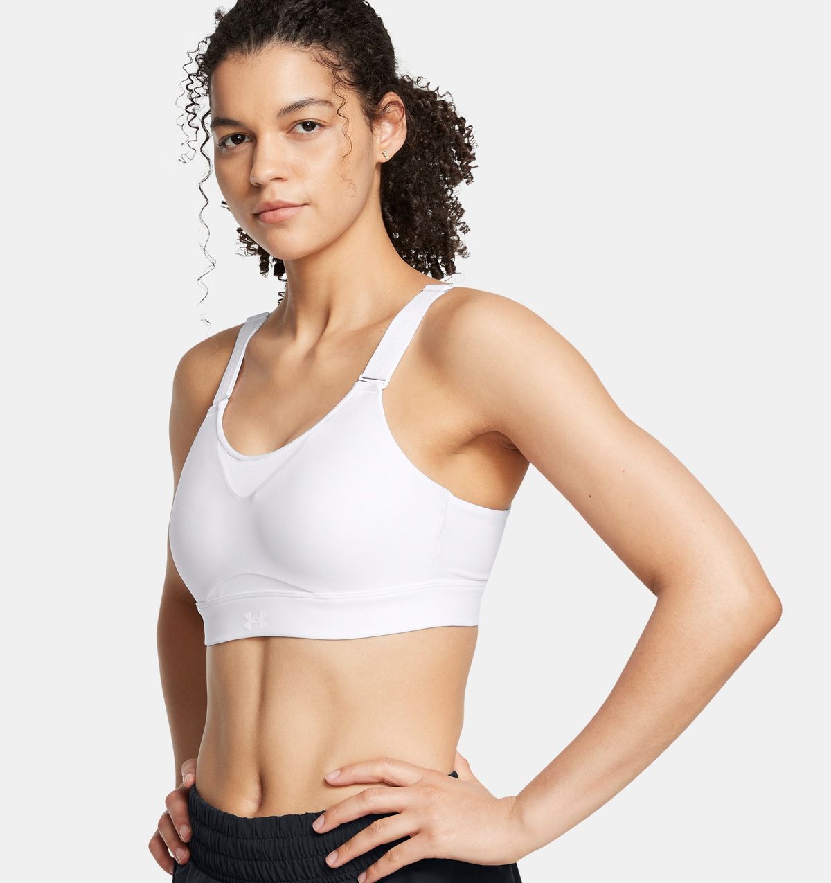 언더아머(UNDERARMOUR) 여성 UA 인피니티 2.0 하이 스포츠 브라1384112-101