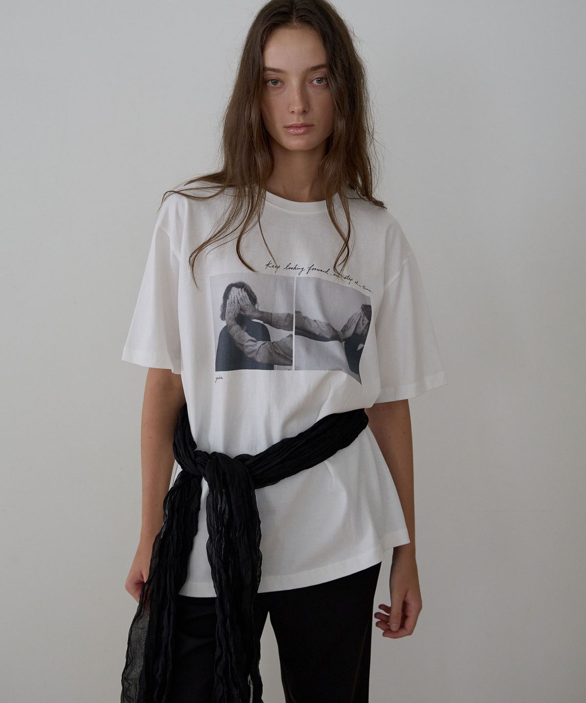 가더(GARDER) Forward T Shirt (White)