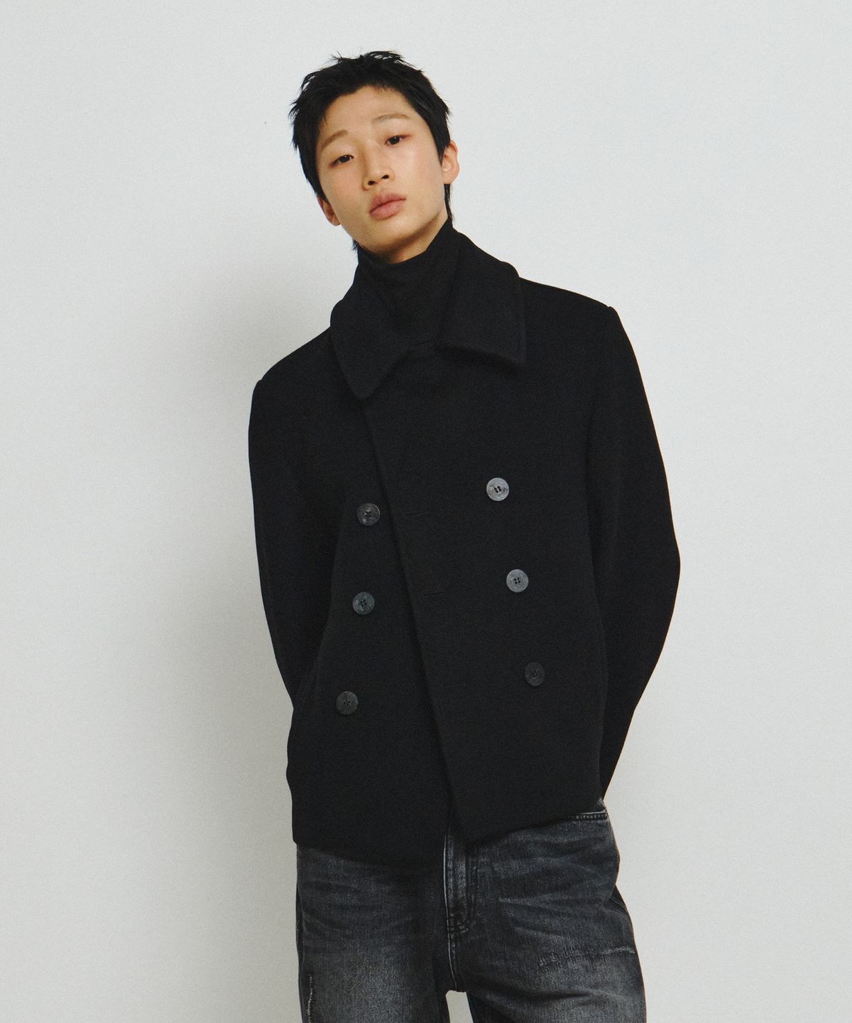 엔도어(ENDOOR) Harbor Short Peacoat (Black)