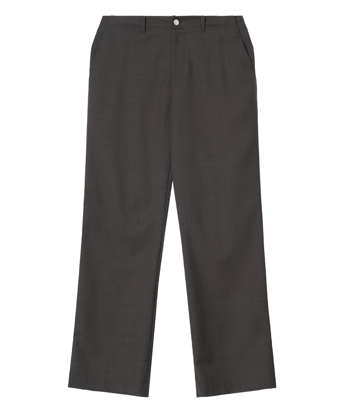오아노(OANO) WOOL BLEND PANTS / CHARCOAL BROWN