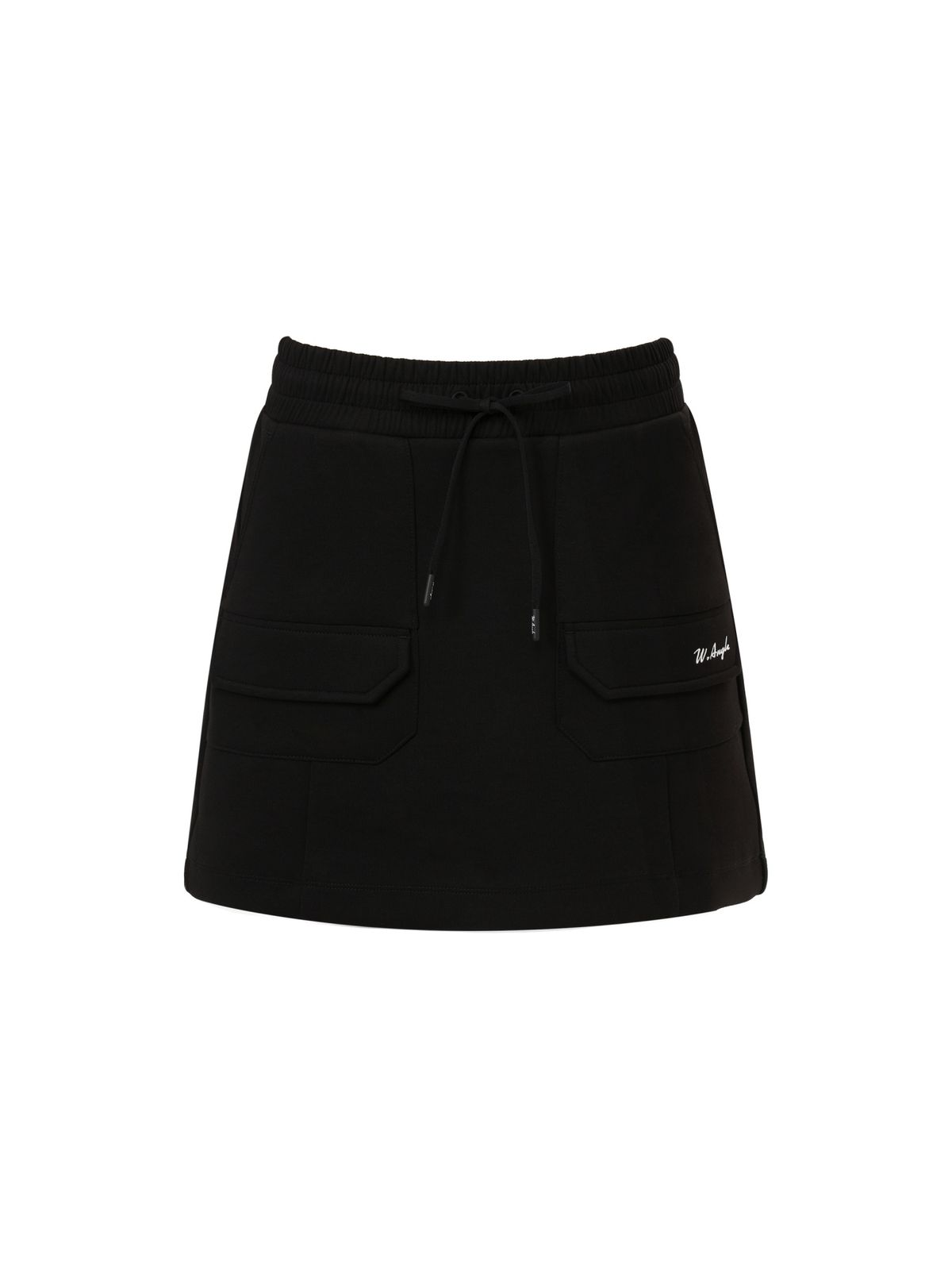 와이드앵글(WIDEANGLE) CO 혼디어 엑슬레져 큐롯 L_Black_WWU26Q74Z1