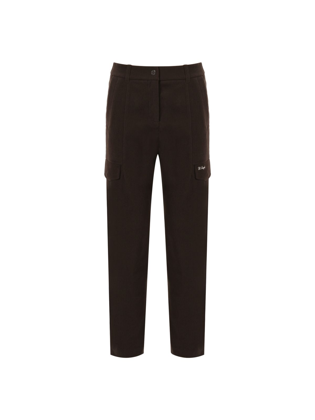 와이드앵글(WIDEANGLE) CO 코듀로이 테이퍼드 팬츠 L_Light Brown_WWW26374E6