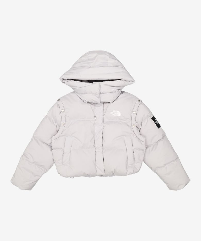 NJ1DR86K 화이트라벨 여성 노벨티 눕시 DT 자켓 (RDS) ICE GRAY M