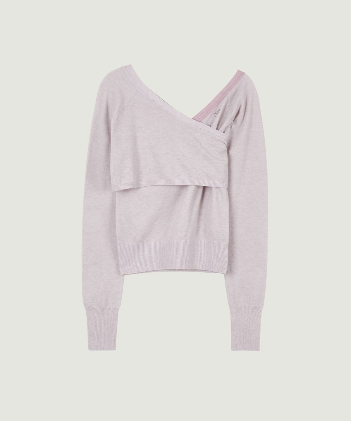 그로브(GROVE) SERENA LAYERED KNIT (PINK)