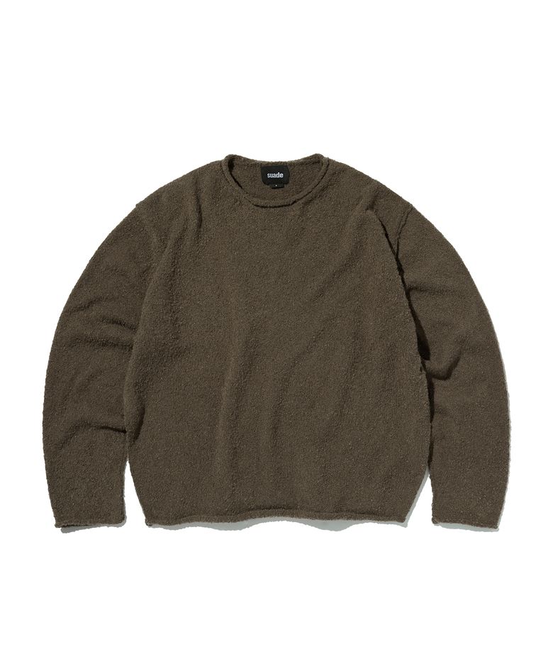 SHEARLING KNIT [BROWN]
