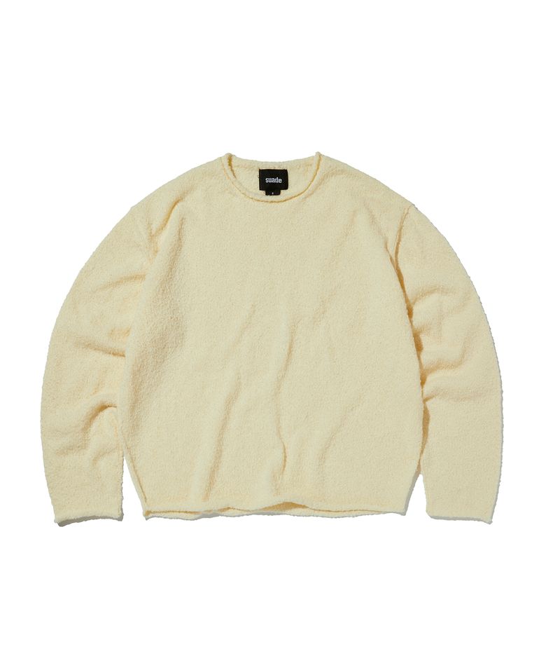 SHEARLING KNIT [IVORY]