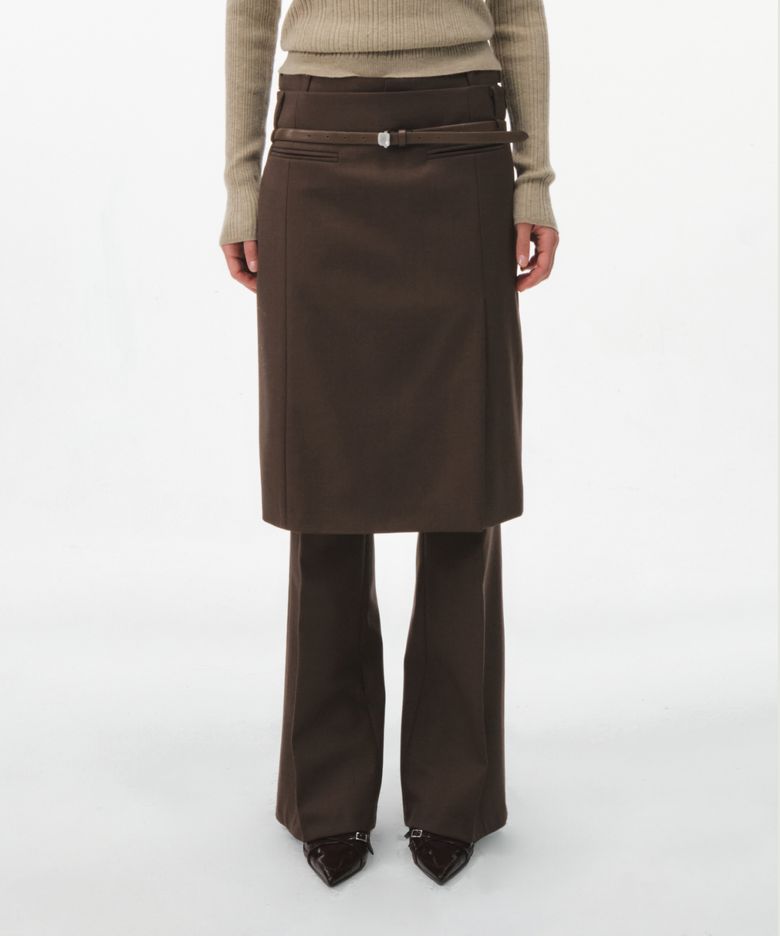 LUCIE PANTS (BROWN)