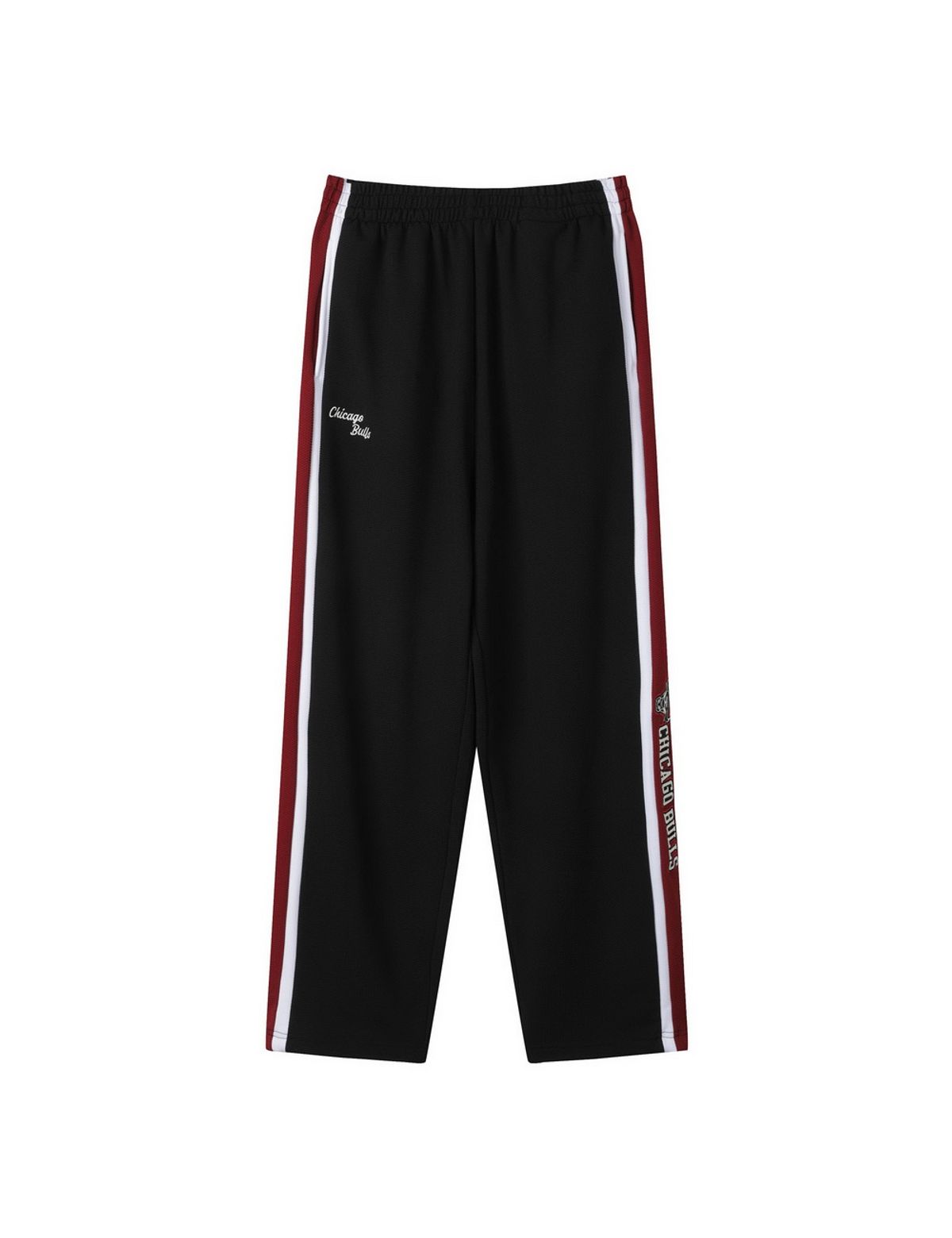 엔비에이(NBA) 컬러블록 메쉬 트랙 팬츠 블랙