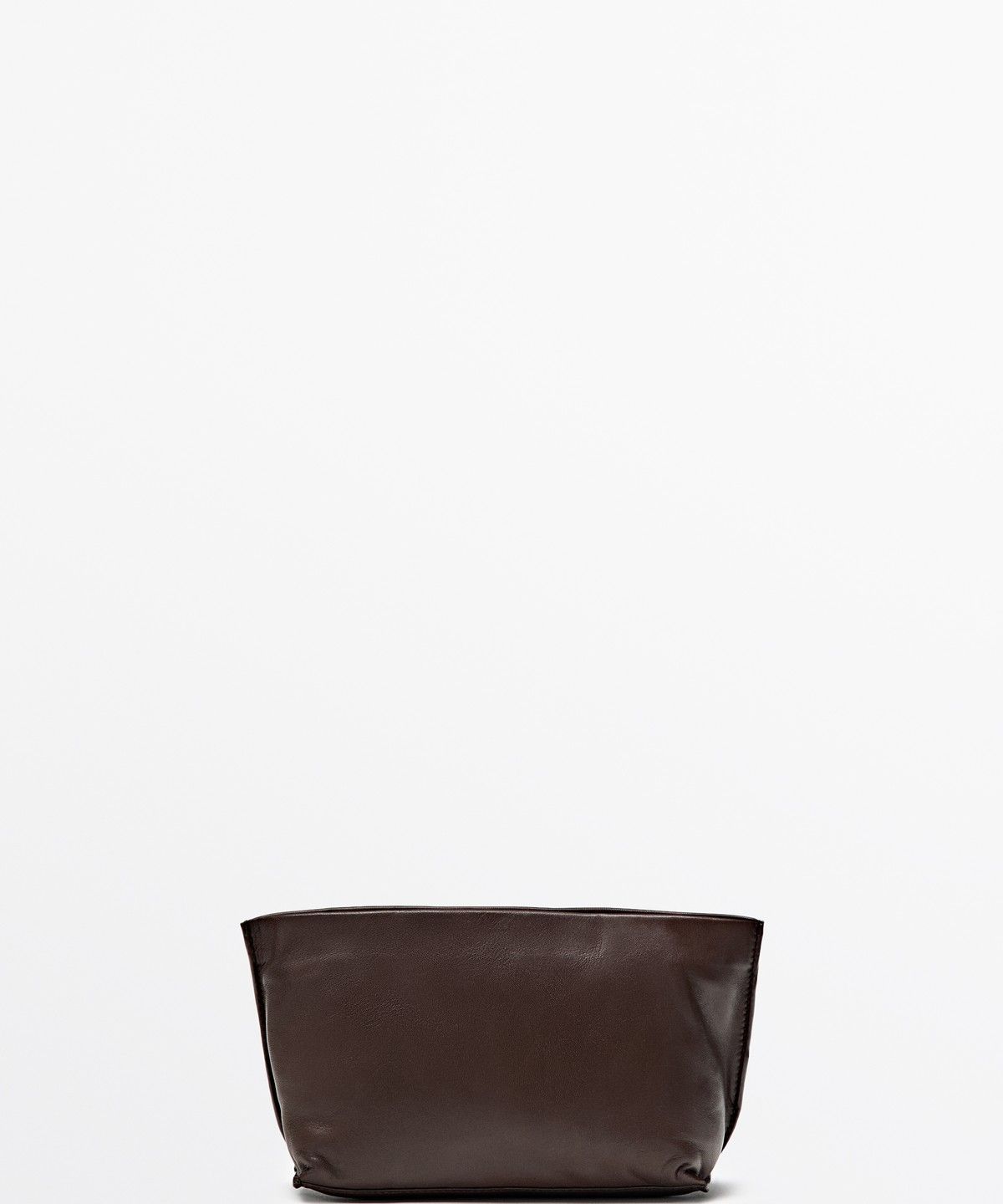 마시모두띠(MASSIMO DUTTI) 소프트 나파 레더 미디엄 토일렛백