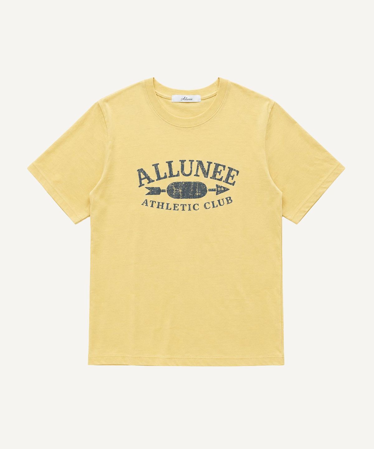 올유니(ALLUNEE) ALLUNEE Heritage Tee_Vintage Butter
