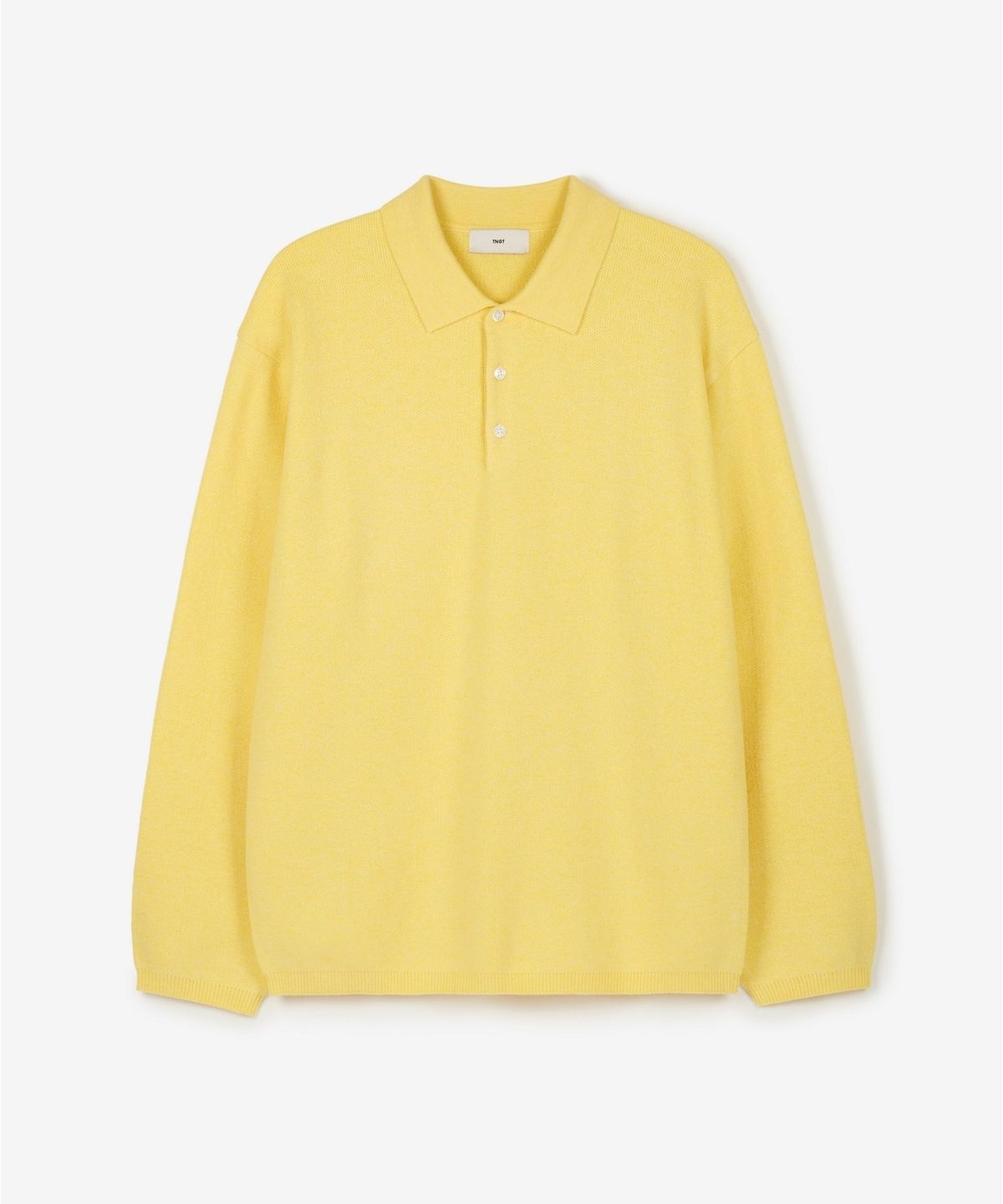 티엔지티(TNGT) Cashmere Blended Essential Polo Knit Top (Lemon) TNSW6F110Y2