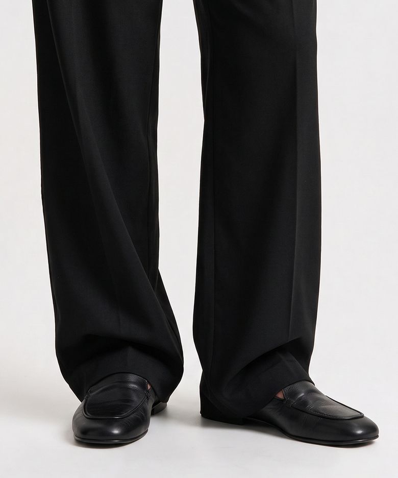 소프트 레더 로퍼_블랙 / SOFT LEATHER LOAFER_BLACK