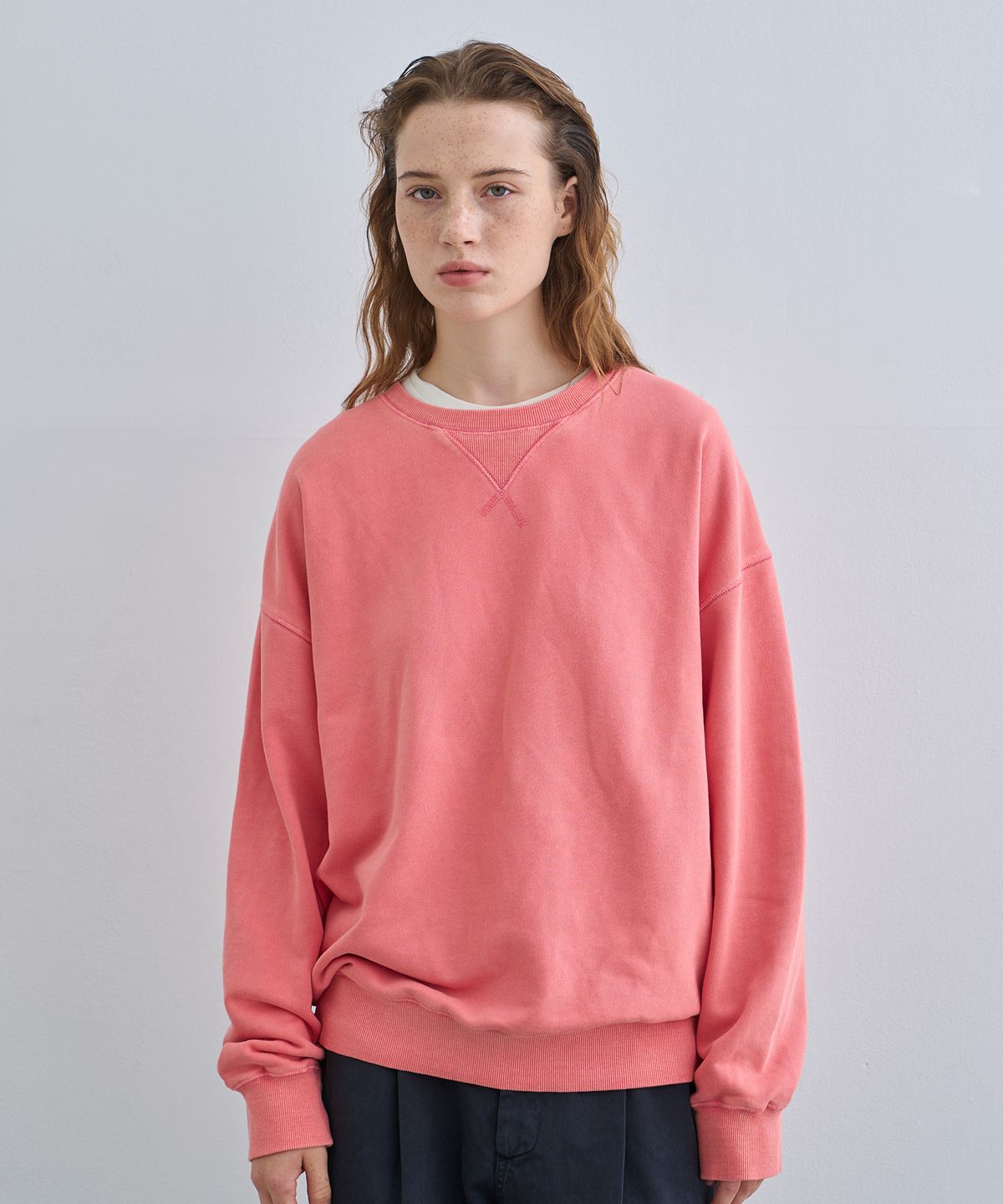 정감 스튜디오(JEONGGAM STUDIOS) Pigment Dyed Sweatshirt_4 color