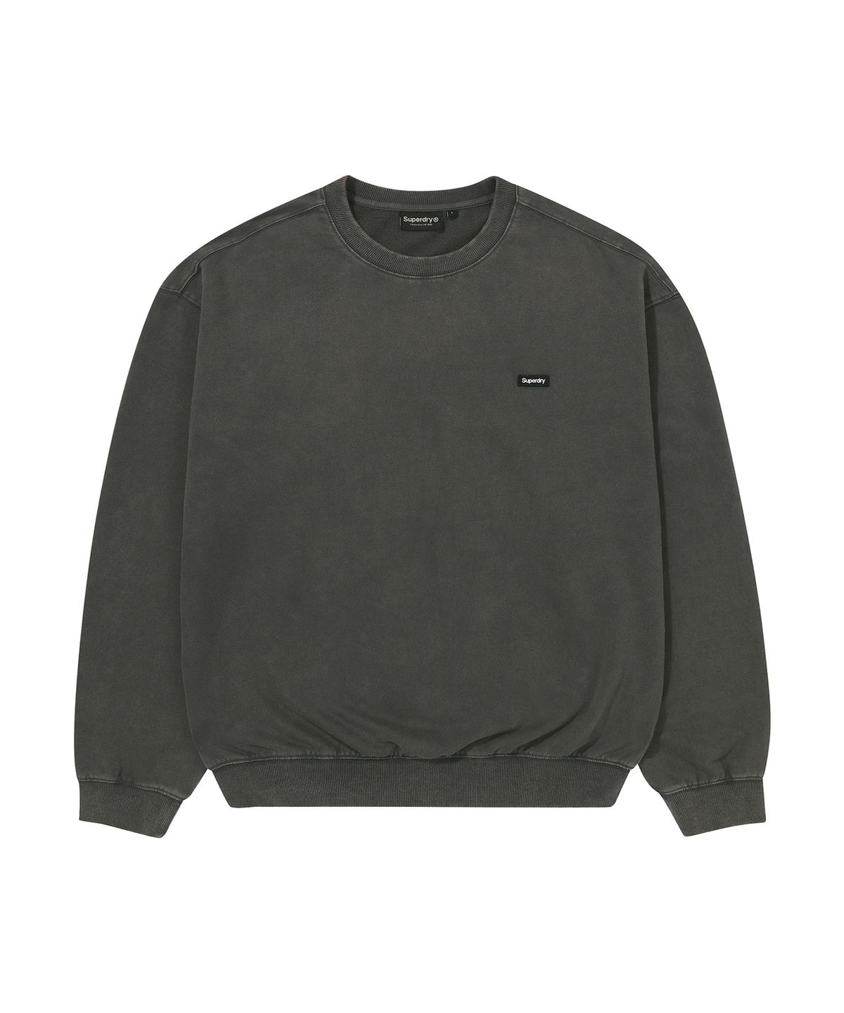 슈퍼드라이(SUPERDRY) 코어 스웻셔츠 차콜 SDUMRDQ06CHL