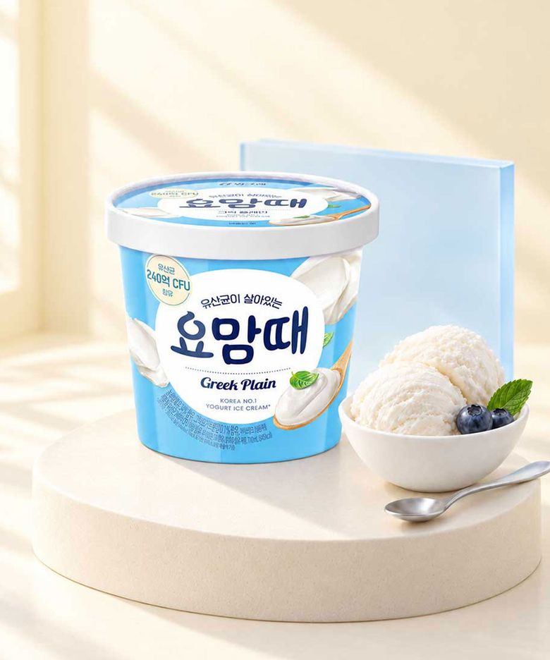 요맘때 파인트 그릭 플레인 4개