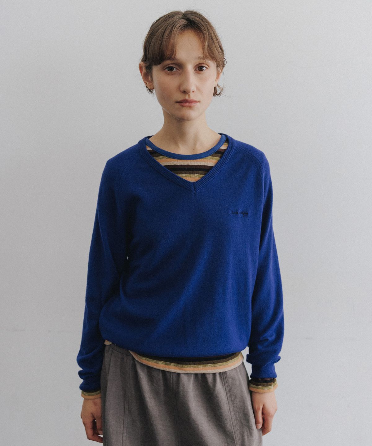 시엔느(SIENNE) Robert Merino Wool Knit (Blue)
