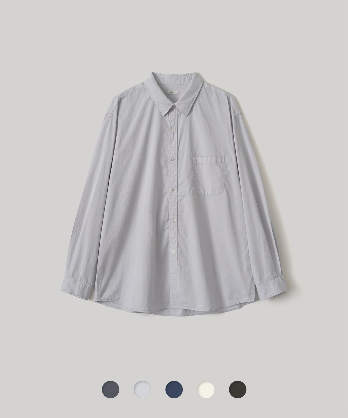 어나더 오피스(ANOTHER OFFICE) Neo Bold Garment Shirt (5color)