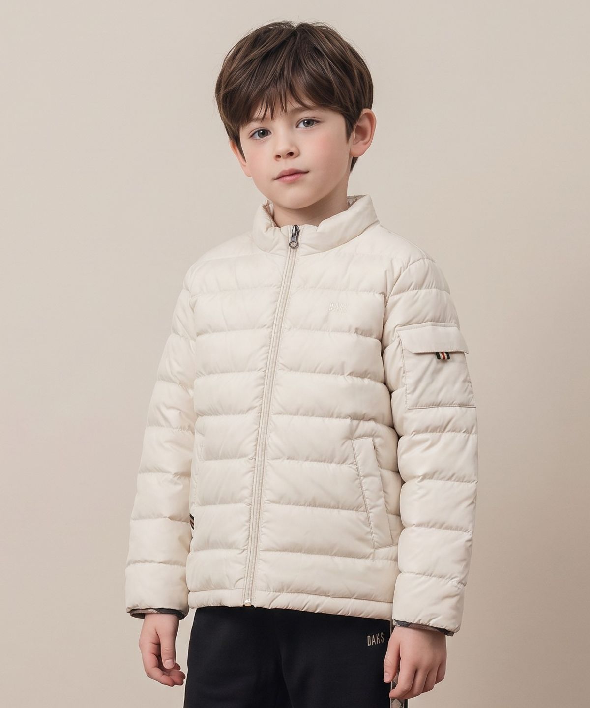 닥스키즈(DAKS KIDS) 베이직 경량 덕다운 (아이보리) DVF26JN30R_IV
