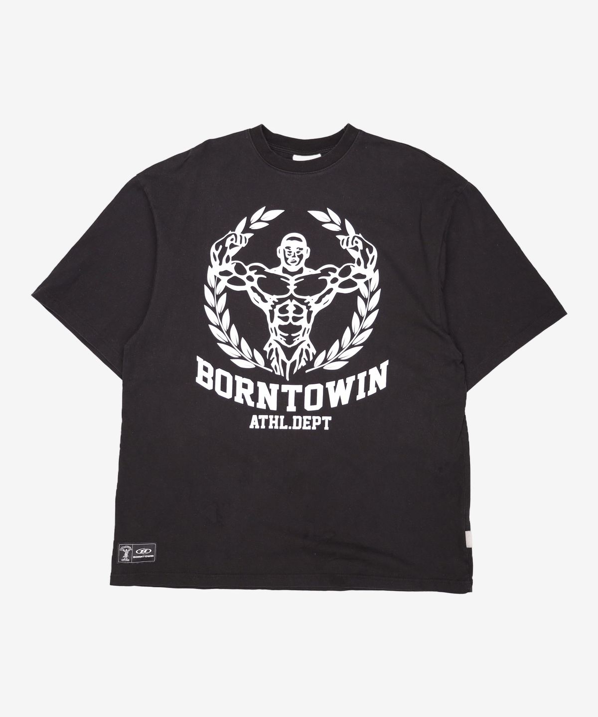 본투윈(BORN TO WIN) NEW RAISEBORN EXTRA FIT T-SHIRTS [BLACK] 2