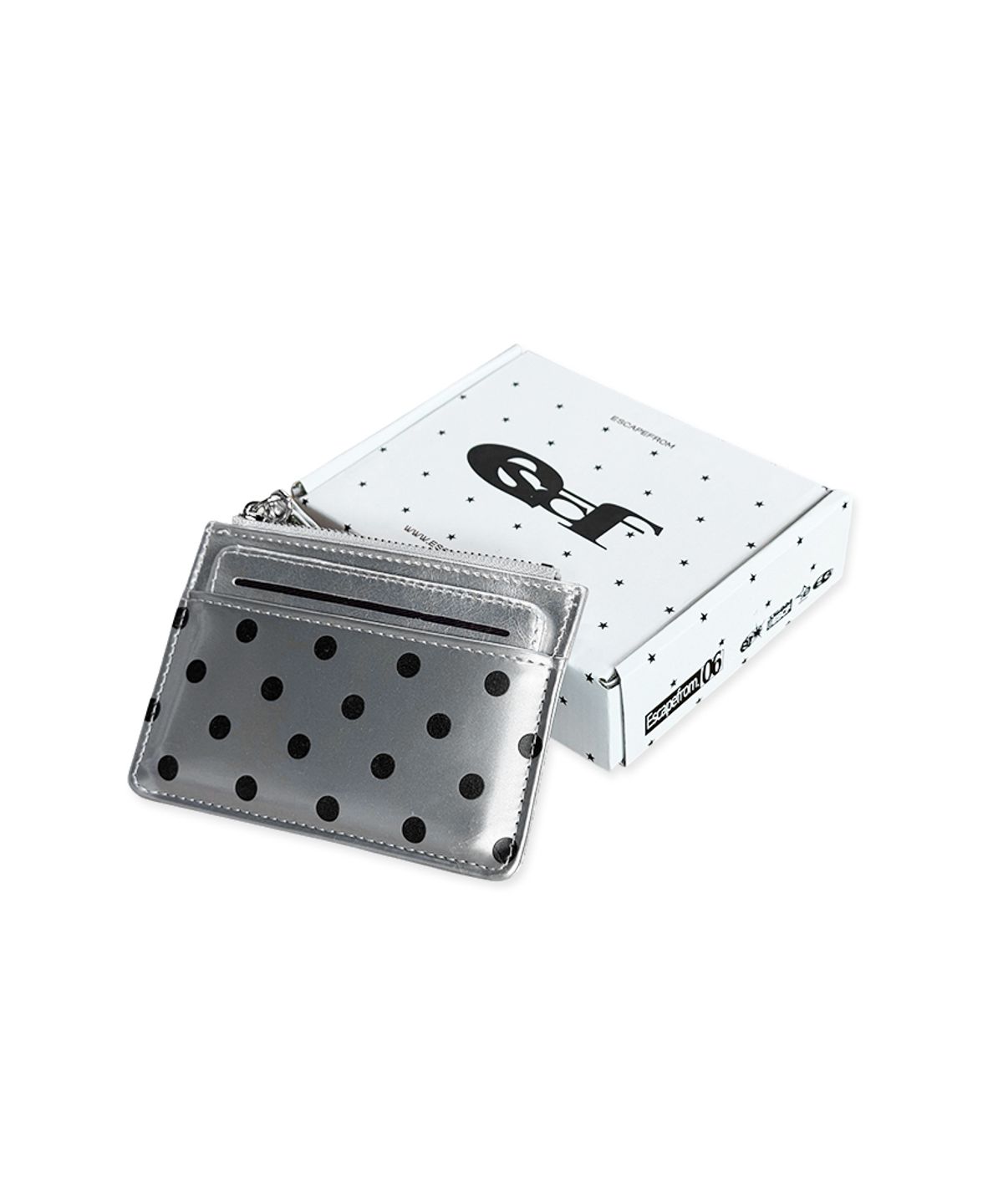 이스케이프프롬(ESCAPEFROM) Dot Pattern Wallet