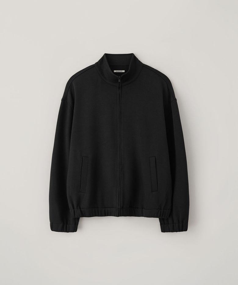 멜로즈 하이 넥 블루종_BLACK