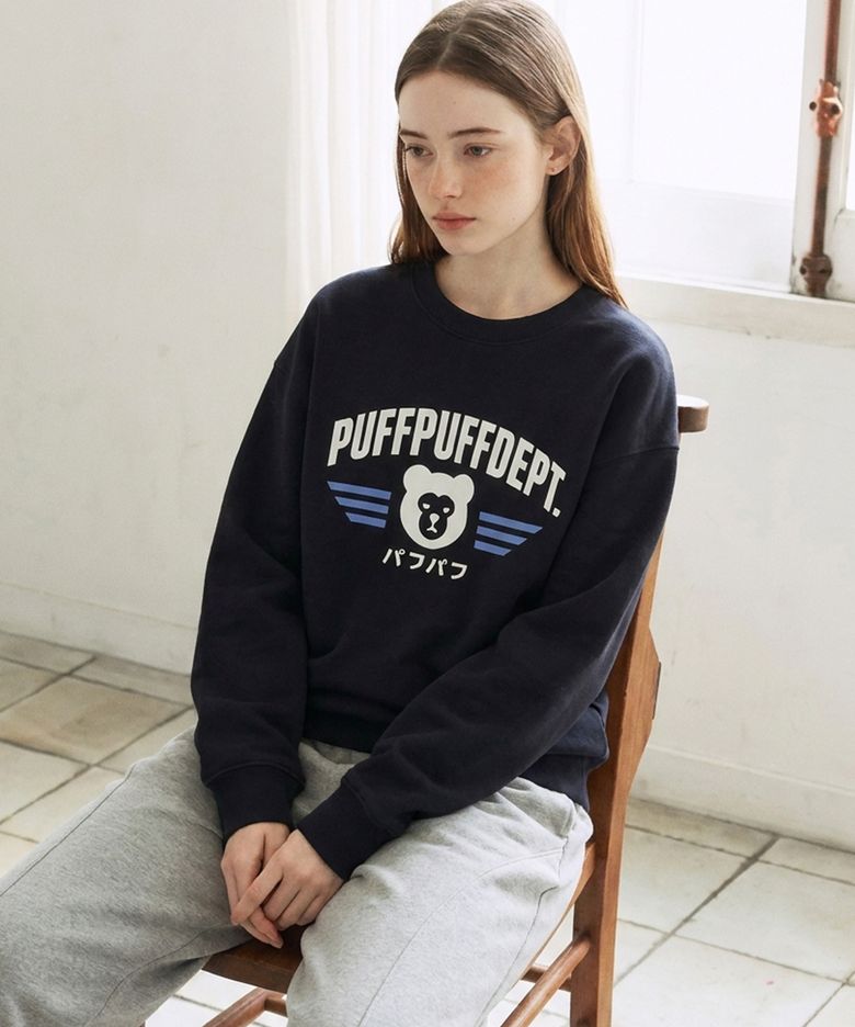BEARMONSTER 스웨트셔츠 NAVY