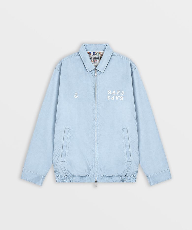 리전 모터스 클럽 실크 자켓 (스카이)