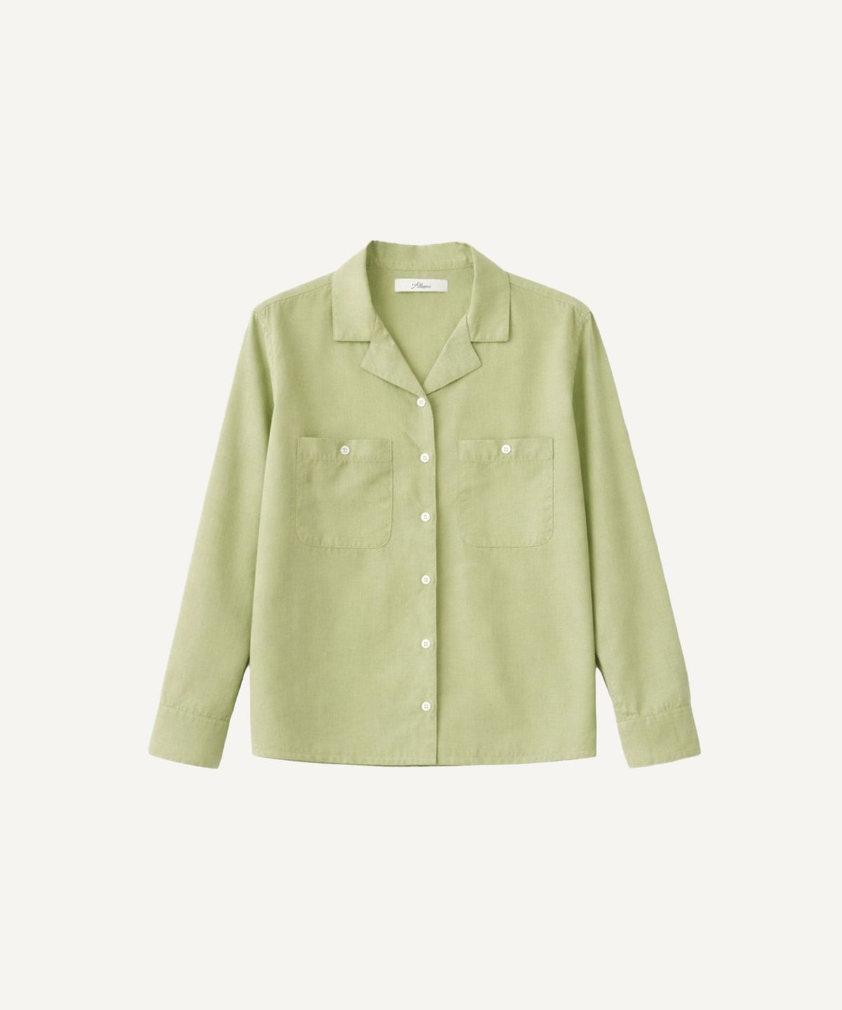 올유니(ALLUNEE) Essetial Shirts-Olive