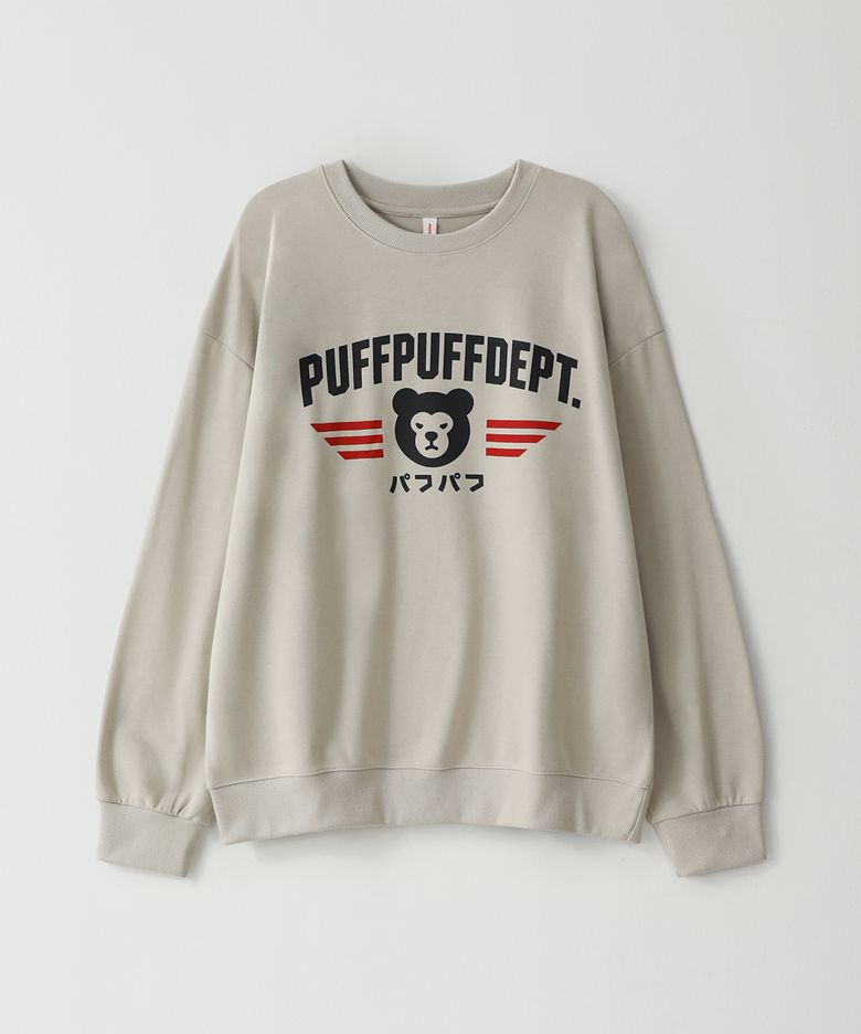 BEARMONSTER 스웨트셔츠 GREYISH BEIGE