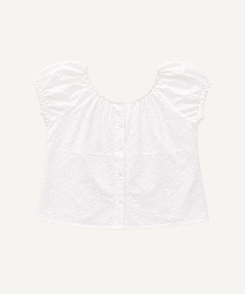 Daine Blouse_Pure White