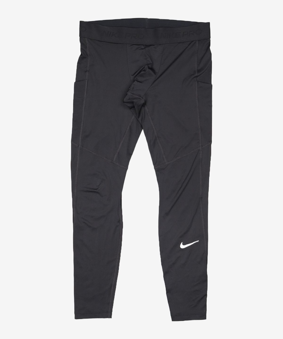 나이키(NIKE) 프로 드라이 핏 피트니스 타이츠 M - 블랙:화이트 / FB7953-010 90