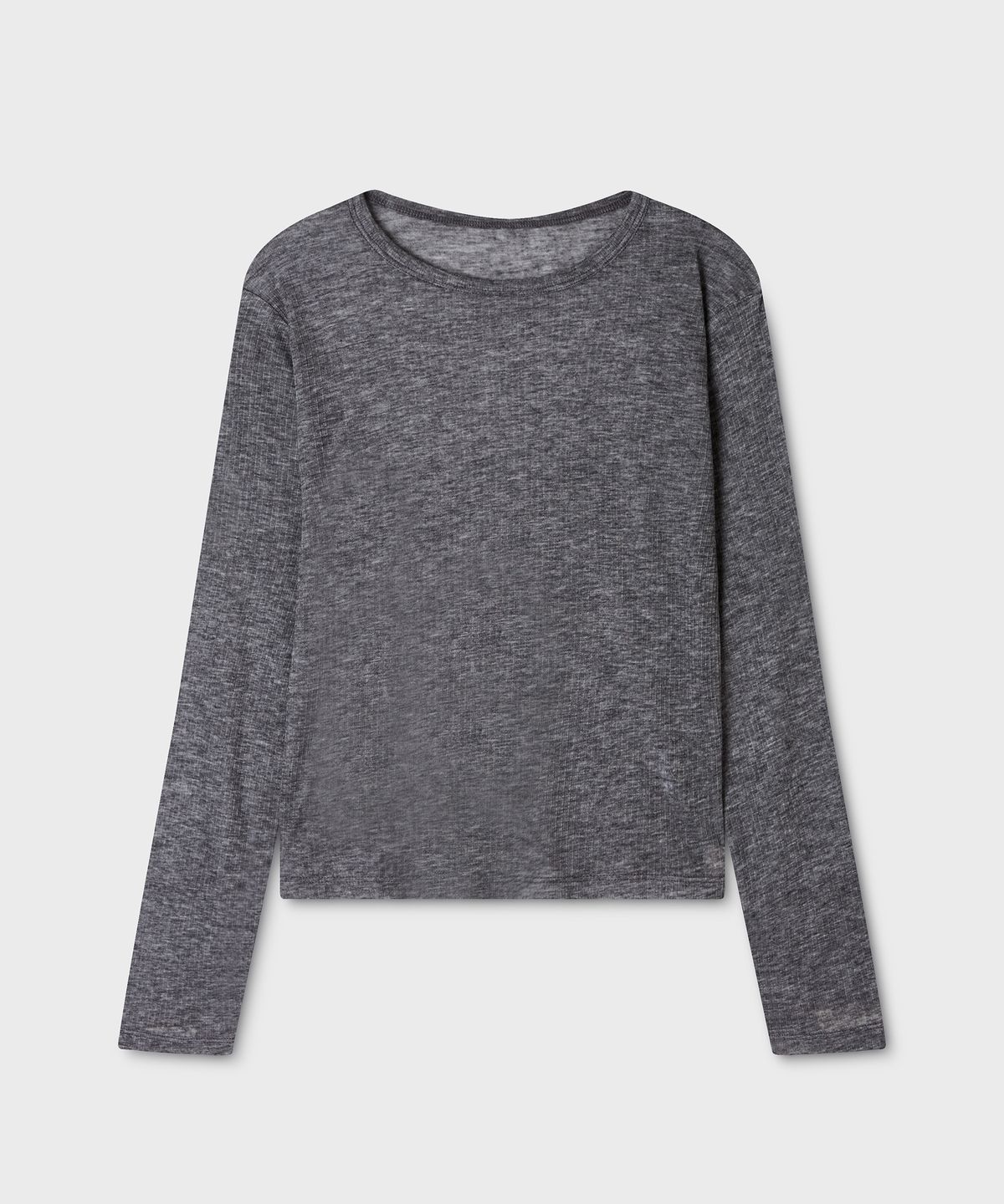 후아유(WHO.A.U) Tencel Wool Ribbed T-shirt(F) / WHLAG4998F