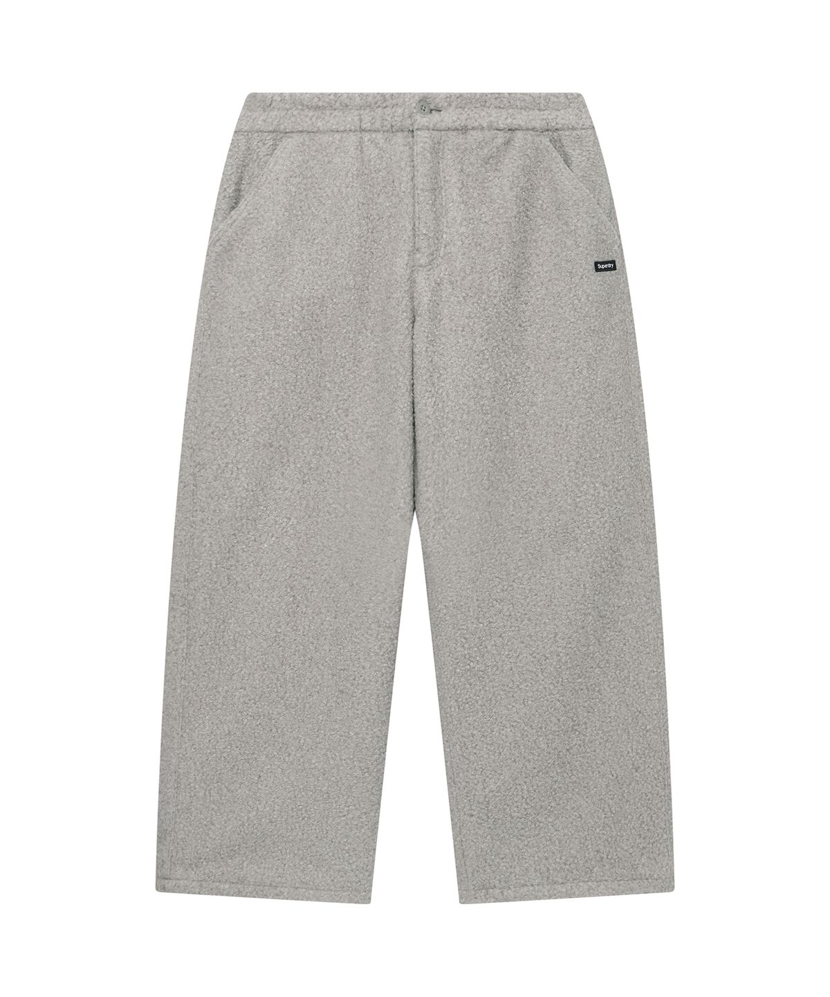 슈퍼드라이(SUPERDRY) 우먼스 쉐르파 팬츠 실버그레이 SDFLWFQ02SVG
