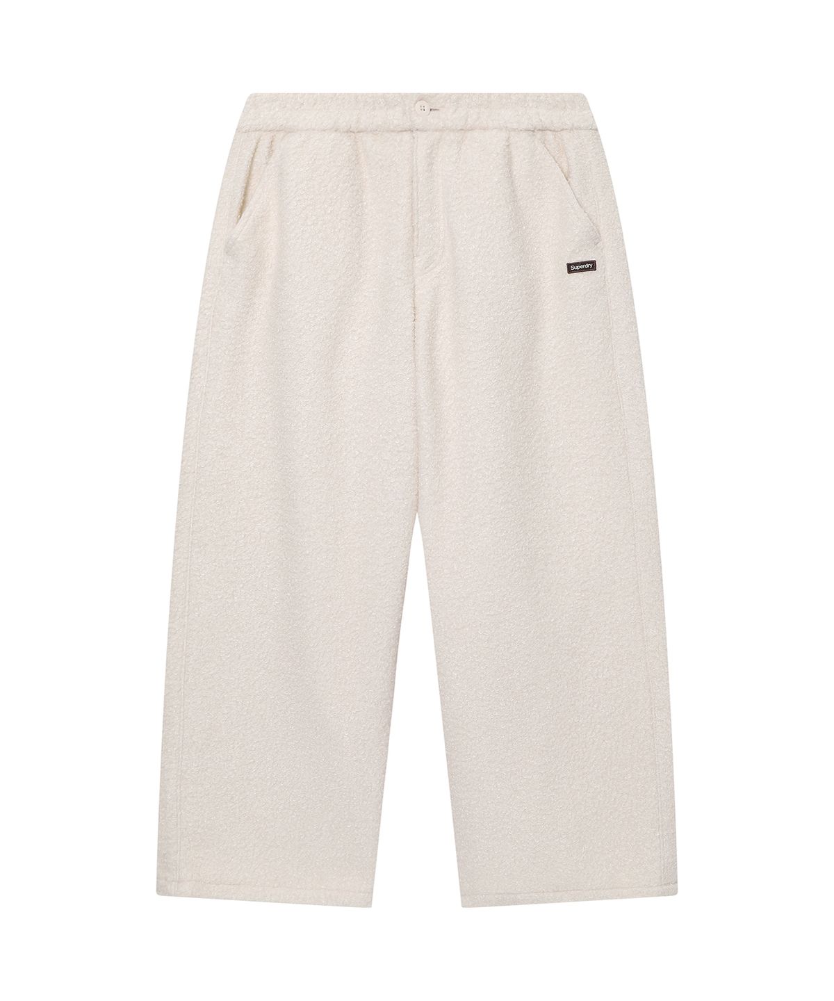 슈퍼드라이(SUPERDRY) 우먼스 쉐르파 팬츠 아이보리 SDFLWFQ02IVR
