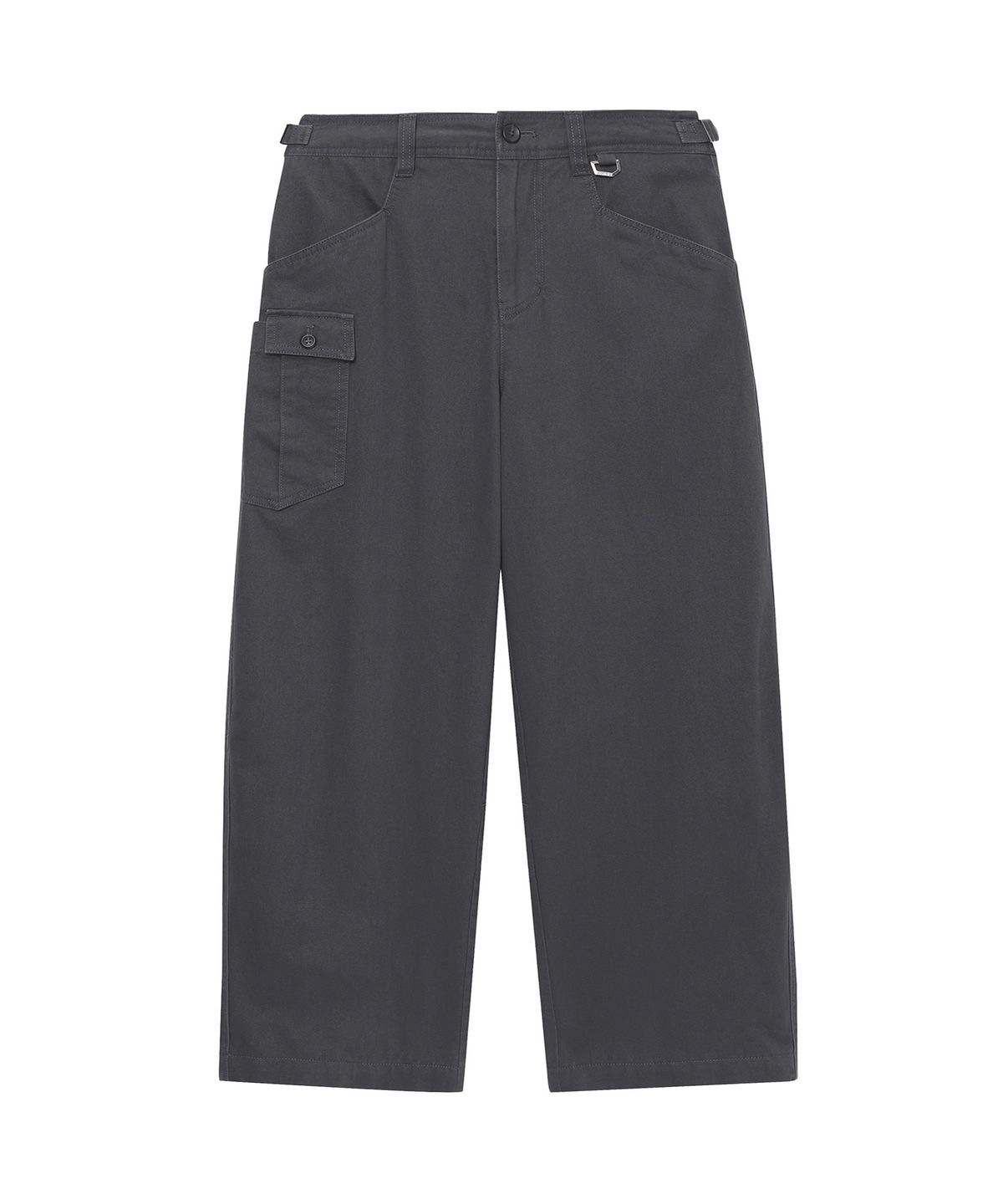 슈퍼드라이(SUPERDRY) 커브웜 카고 팬츠 차콜 SDULWDQ02CHL