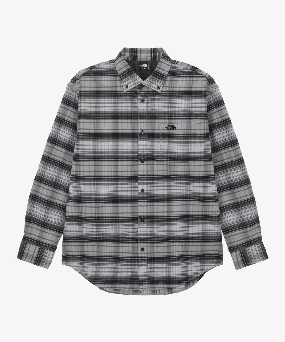노스페이스(THE NORTH FACE) NH8LS50B 남성 에버피크 긴팔 셔츠 CHARCOAL