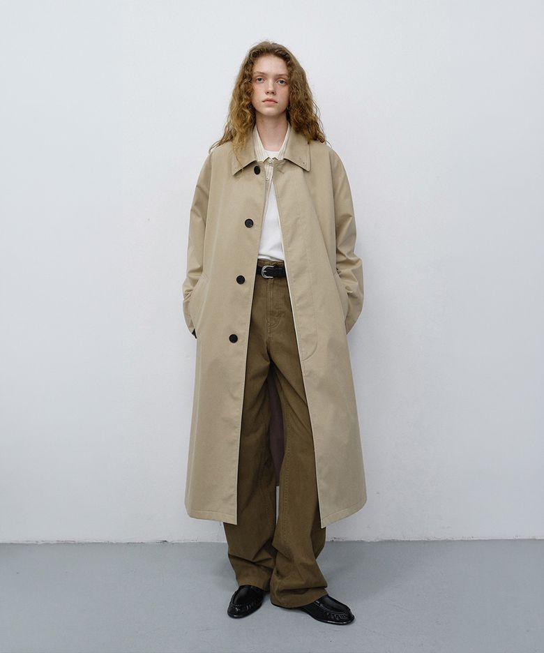 UNISEX REFINED MAC COAT_UDTR6C102_BEIGE