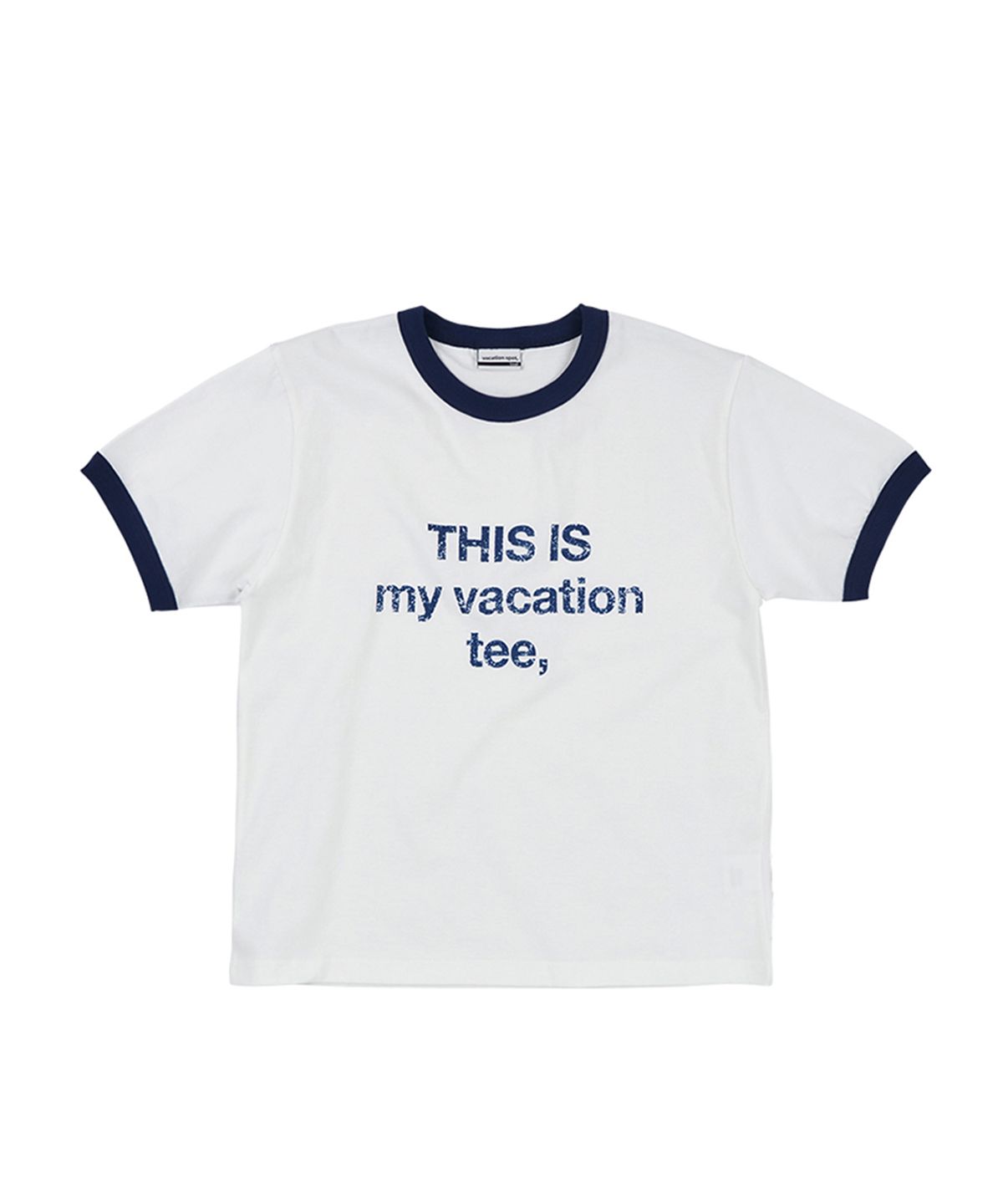 베케이션스팟(VACATIONSPOT) T.I.M Ringer Tee White