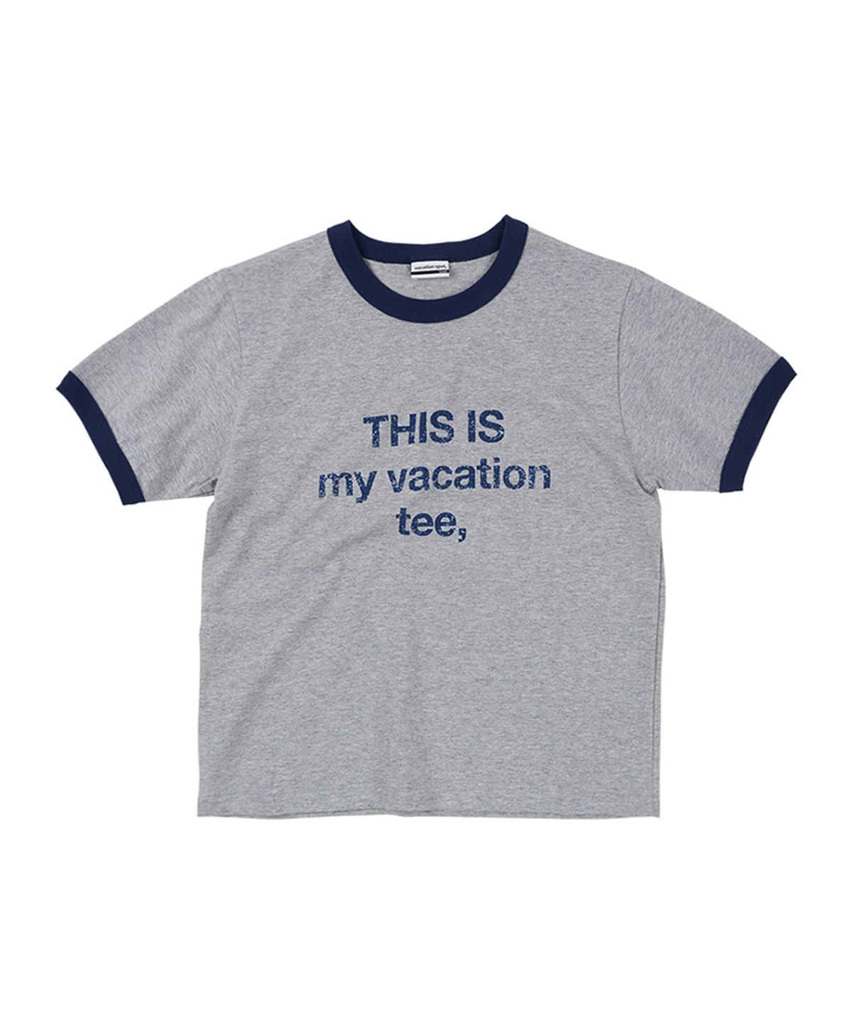 베케이션스팟(VACATIONSPOT) T.I.M Ringer Tee Gray