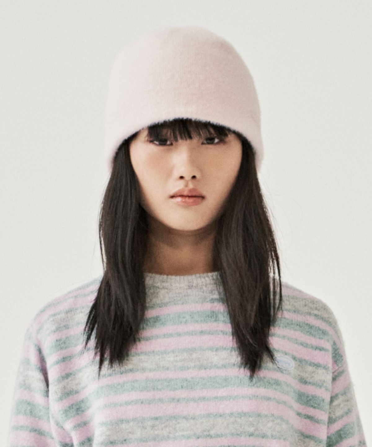 엠엠엘지(MMLG) SOFT MIST KNIT BEANIE (PINK)