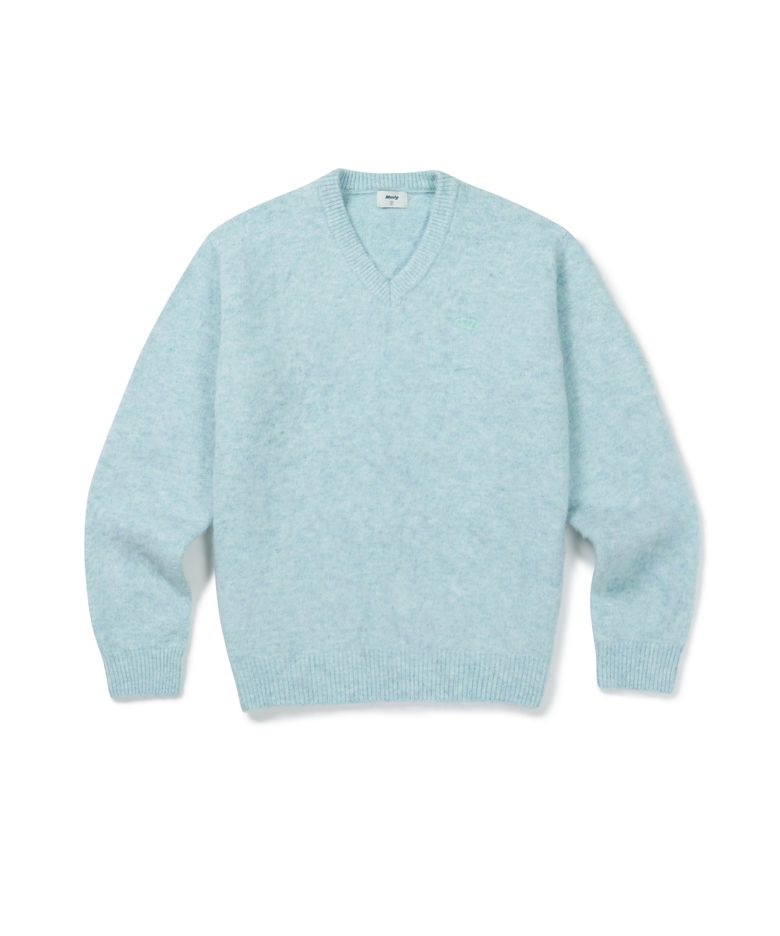 SUNDAY V-NECK KNIT (SKY BLUE)