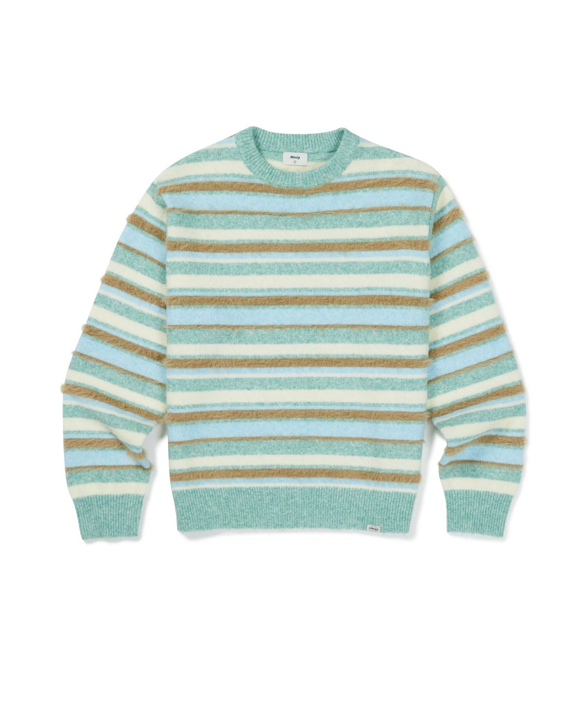 엠엠엘지(MMLG) PALETTE STRIPE KNIT (GREEN)